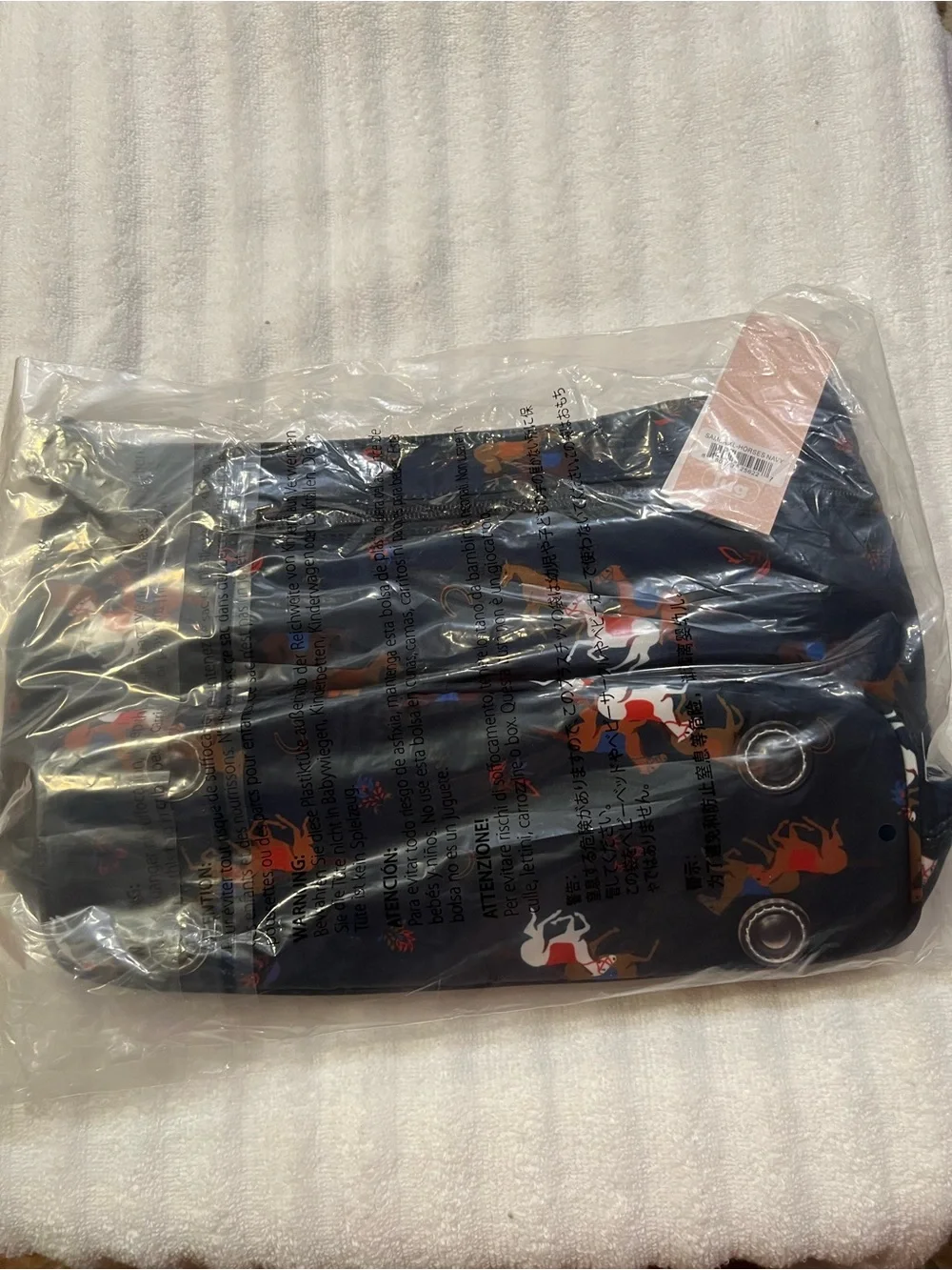 Lug Samba XL in Horses Navy NWT
